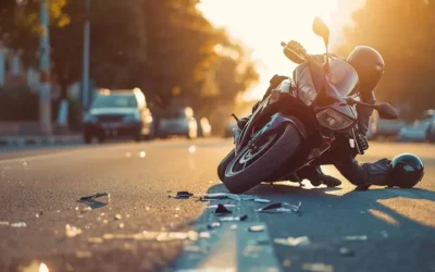 Accidente de moto sin colisión: ¿se puede reclamar una indemnización?